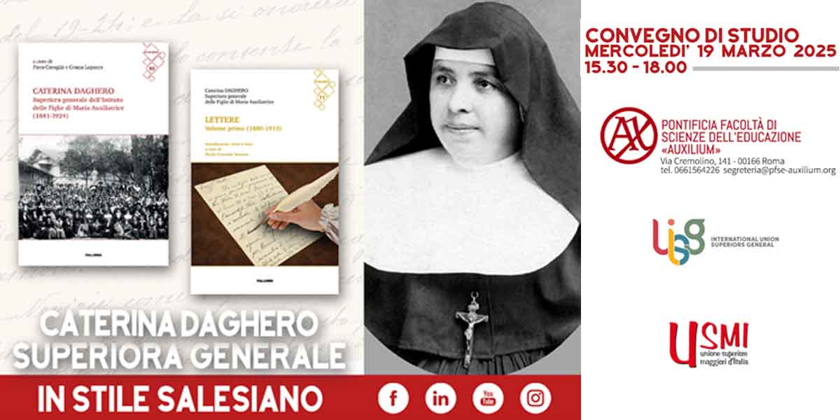 Convegno su Caterina Daghero, superiora generale in stile salesiano 